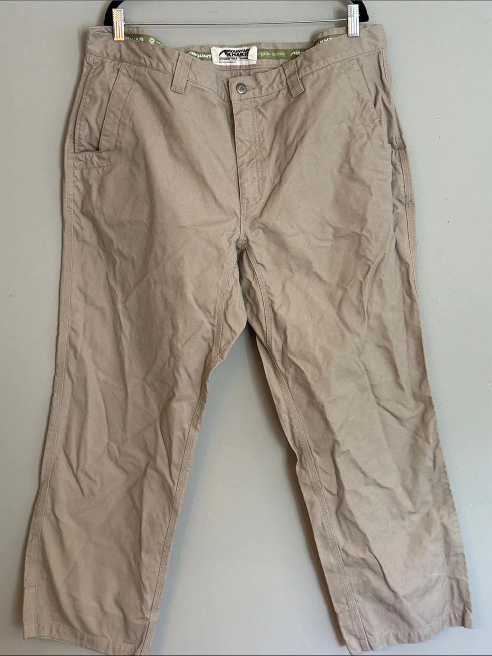 Mountain Khakis Men’s Chinos in Light Tan